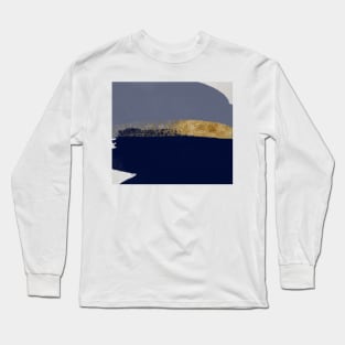 Stormy night skies over the ocean Long Sleeve T-Shirt